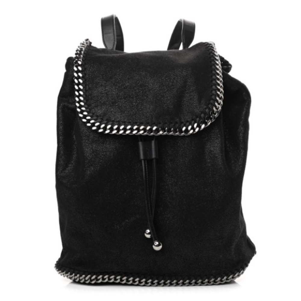 🪄 ⭐️ host pick ⭐️ STELLA MCCARTNEY Shaggy Deer Falabella Backpack Black